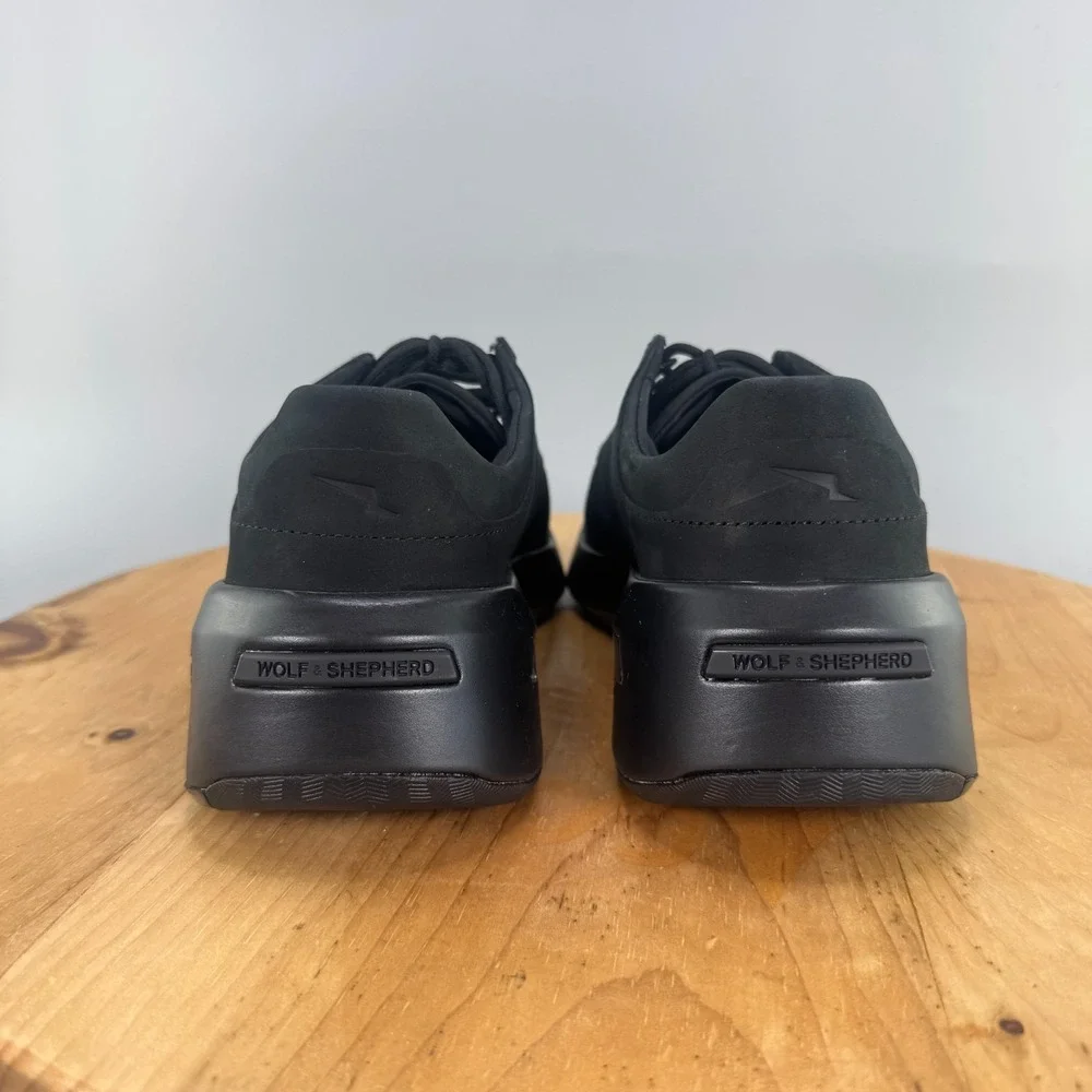 Wolf & Shepherd SuperCrossover Trainer Mens Size 8 Hybrid Dress Shoes Nubuck